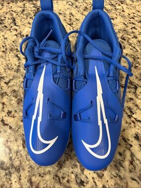 Brand new - Nike Royal Blue and White Football Cleats